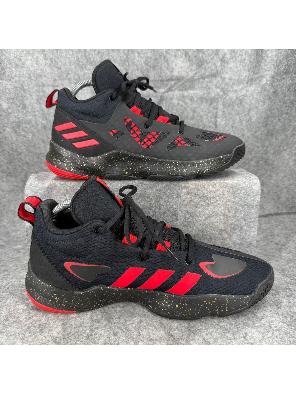 Adidas Pro N3XT 2021 ‘Black Vivid Red’ Shoes GY2865 Men Size 8 976
